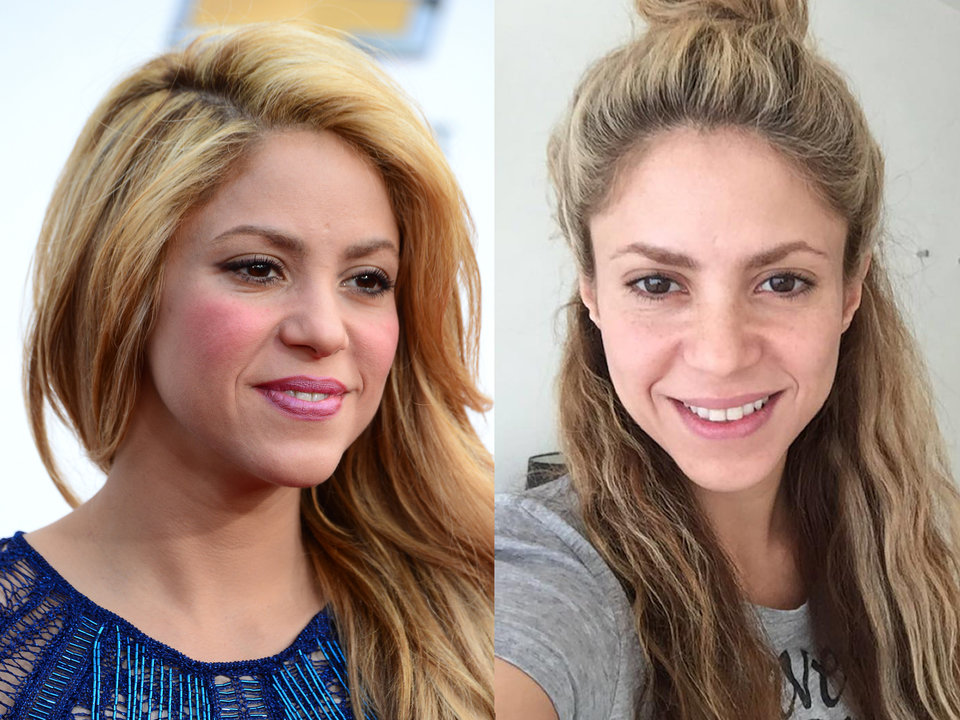 Cómo son realmente las famosas sin maquillaje, con fotos | Business Insider  España