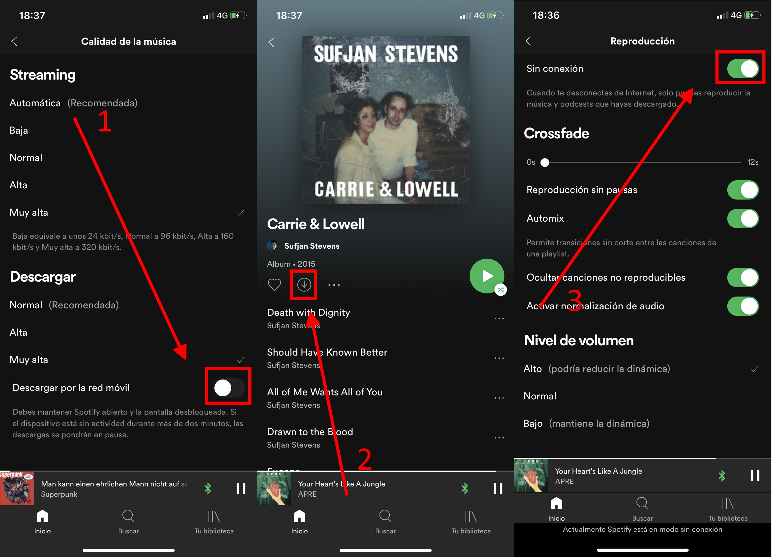 ilegal Araña Oso polar Cómo descargar música de Spotify para no consumir datos | Business Insider  España