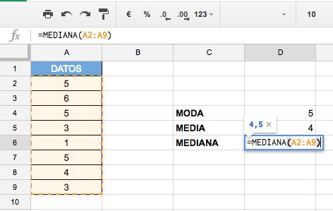mediodía Alfabeto Independientemente Cómo calcular Moda, Media y Mediana en Excel en menos de un minuto |  Business Insider España